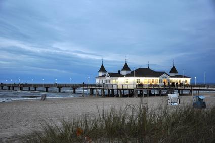 Seebrücke in Ahlbeck, Insel Usedom