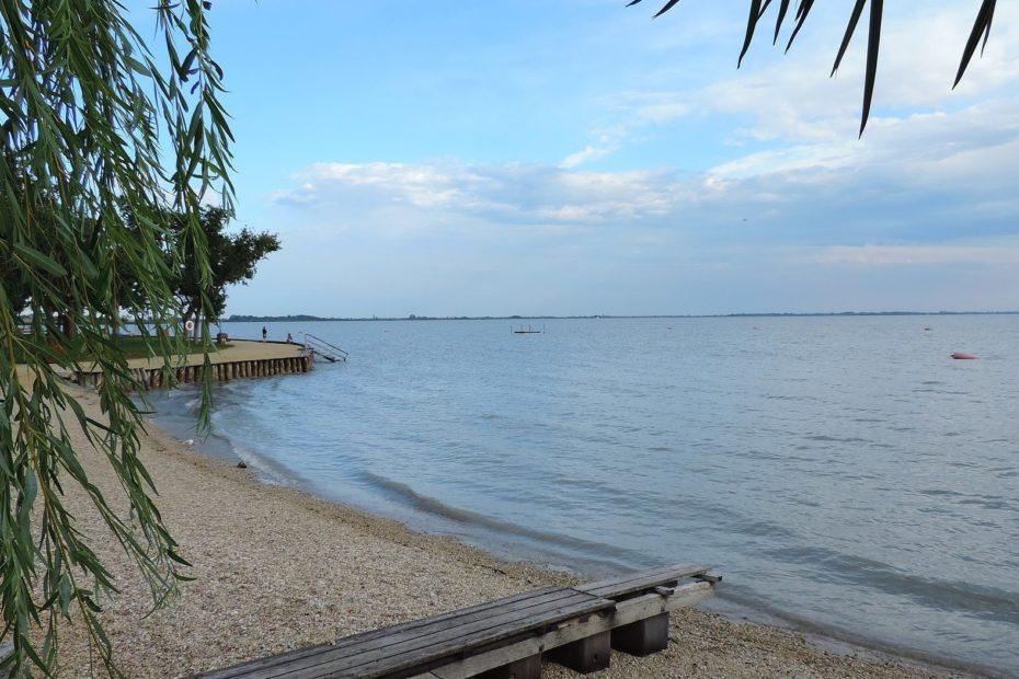 Neusiedler See in Österreich / Ungarn