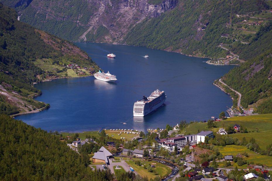 Kreuzfahrt Geirangerfjord Norwegen