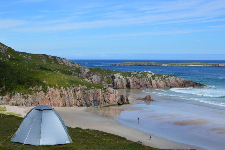 Schottlands Küste im Norden