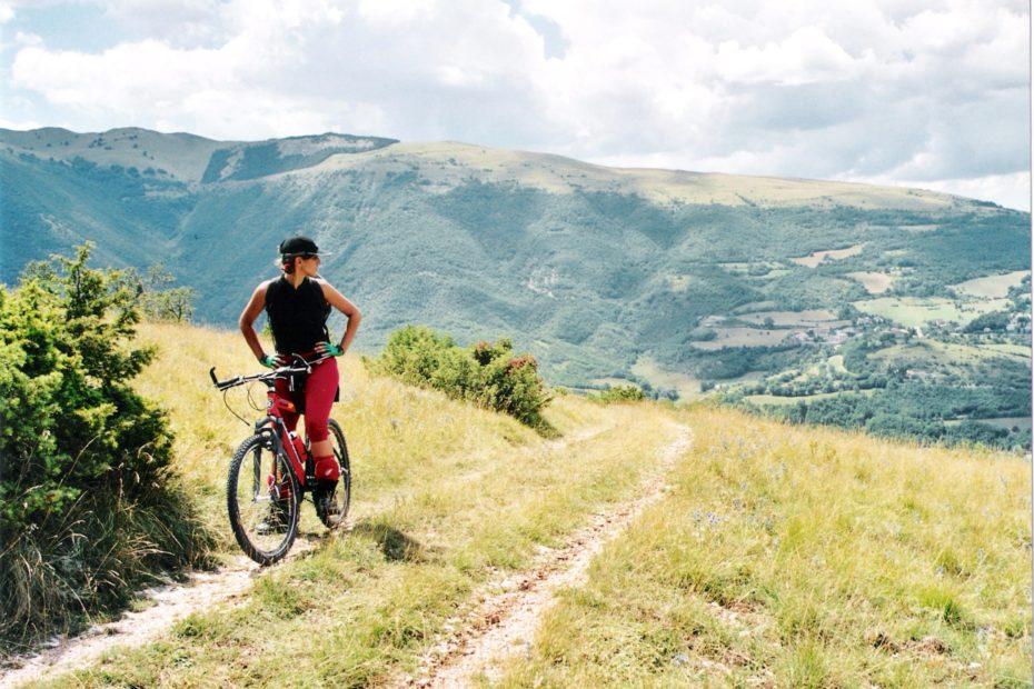 Mountainbike im National Park Monti Sibillini