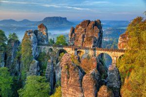 Sächsische Schweiz, Elbsandsteingebirge, Deutschland