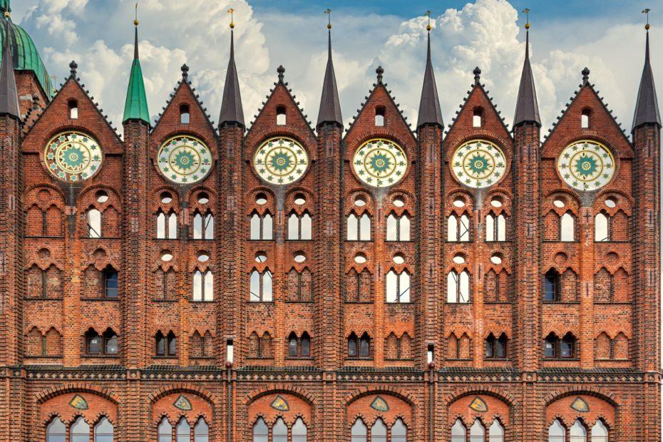 Das Rathaus von Stralsund