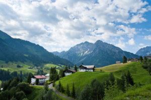 Kleinwalsertal in Österreich
